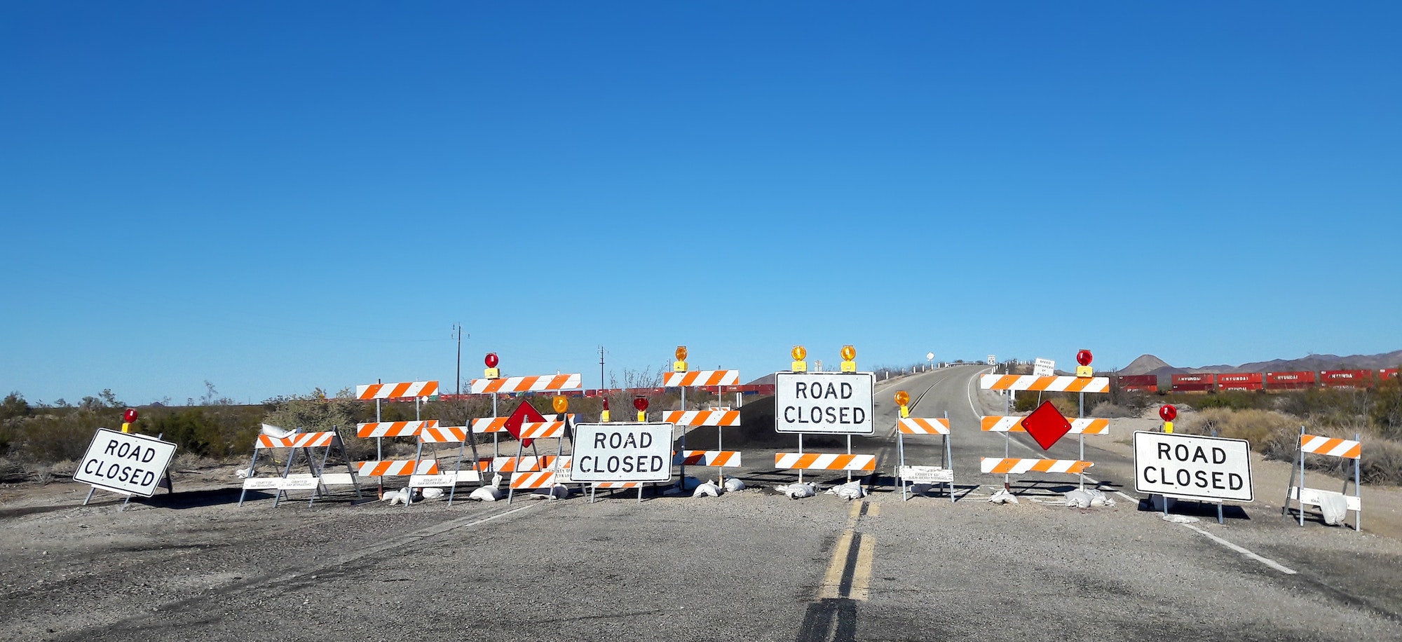 Route 66 - Road Closed